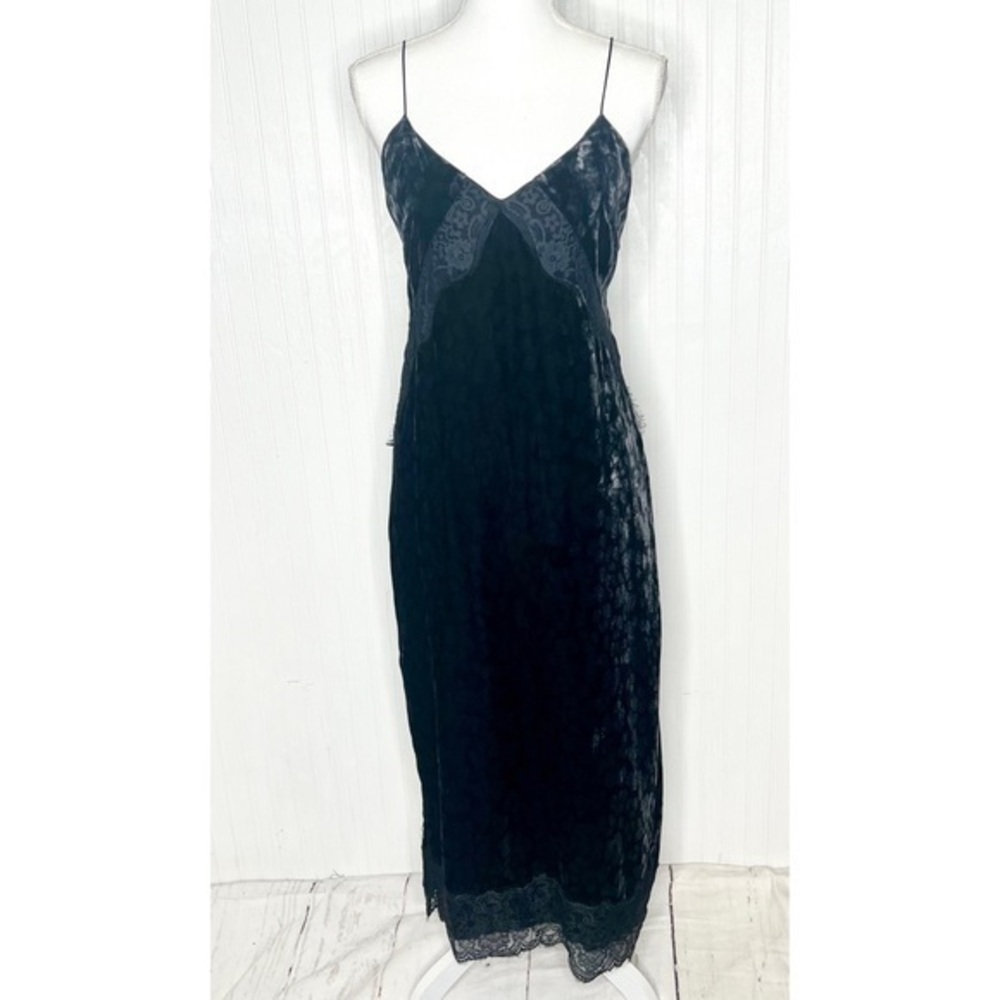 Zara Trafaluc Velvet Dress Size XS